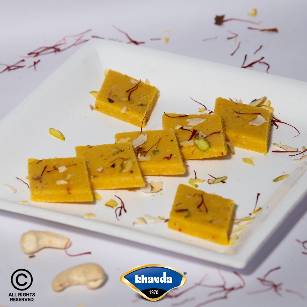 Kesar Kaju Katli by Khavda Bhuj