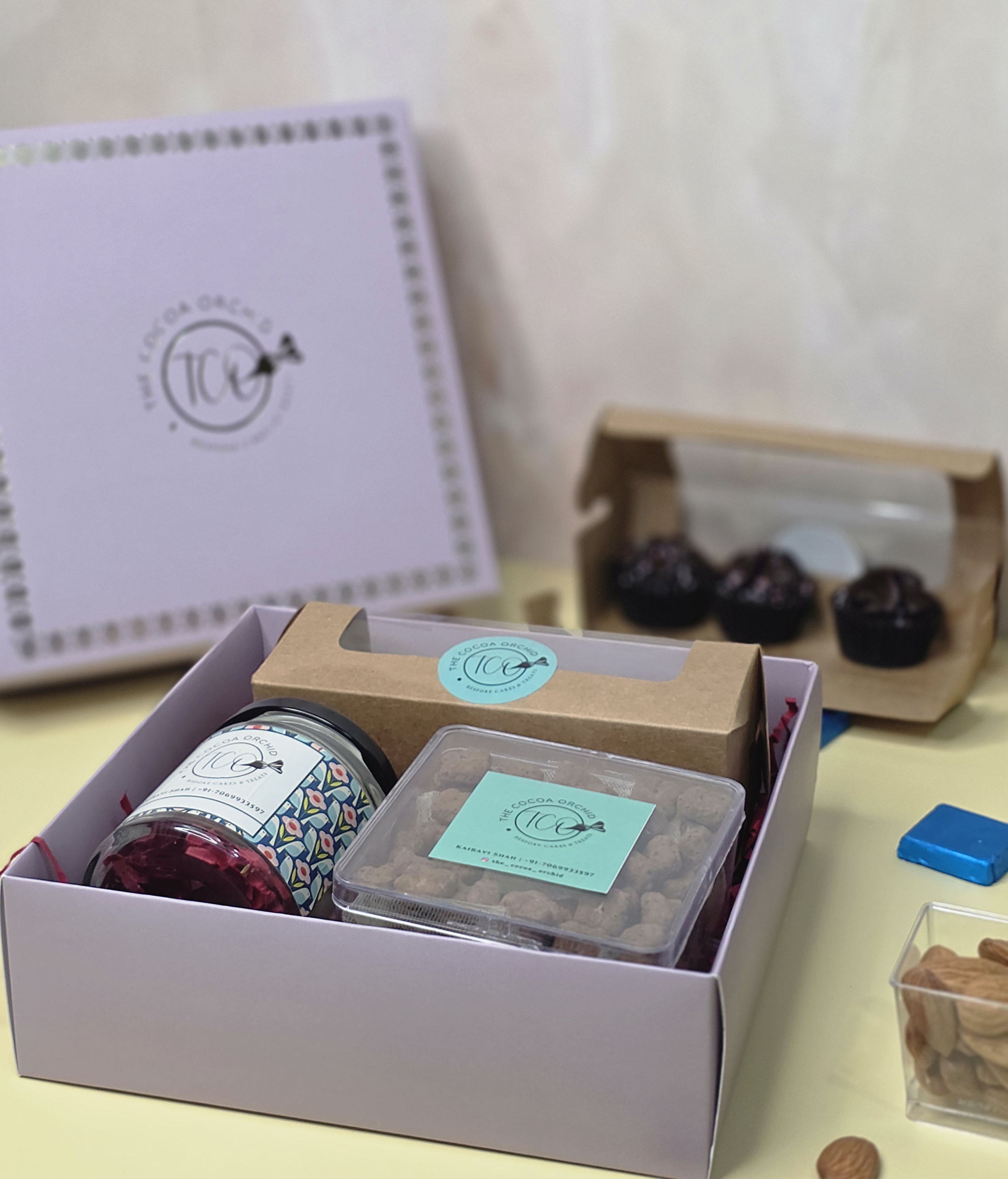 Lilac hamper 1