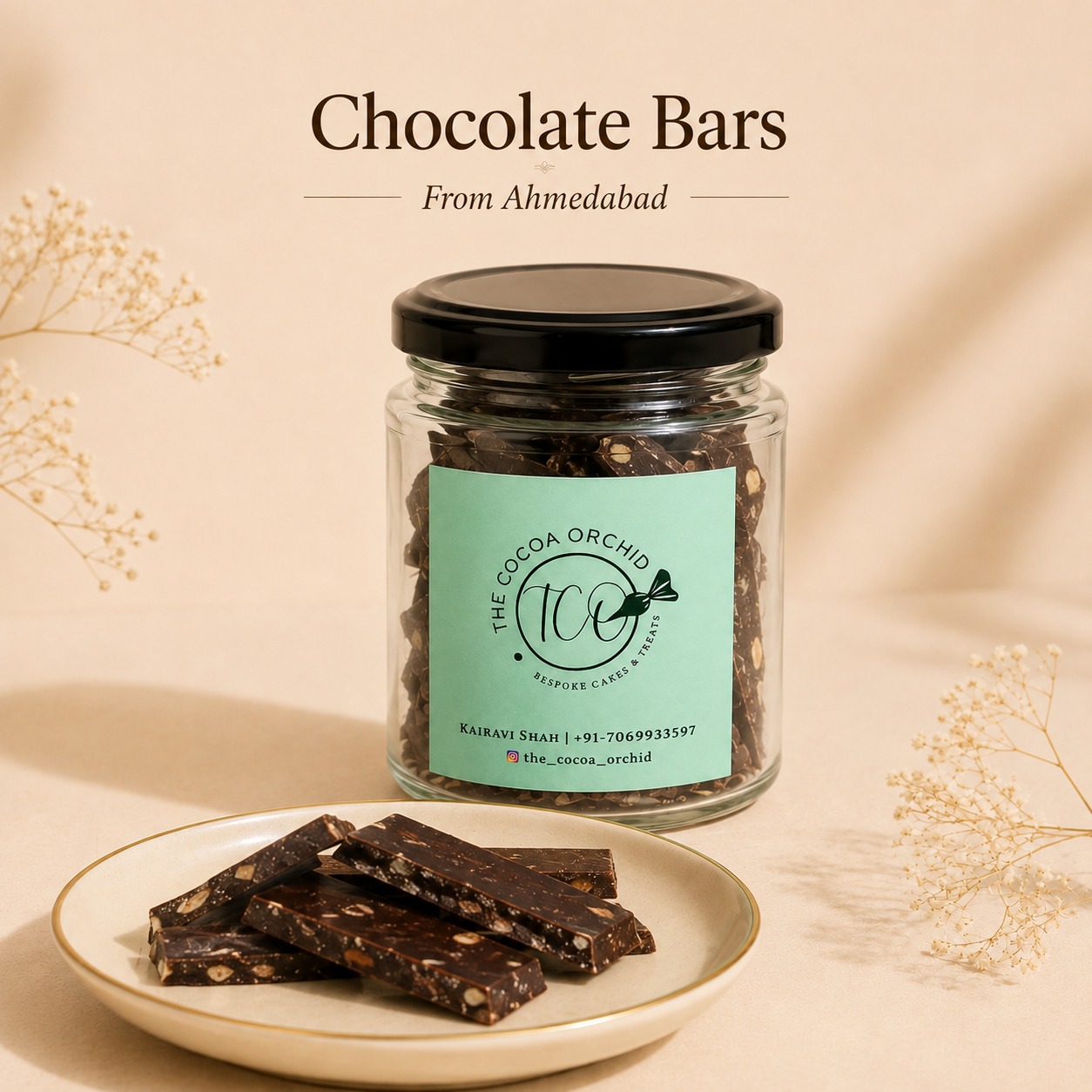 Chocolate Bars Jar