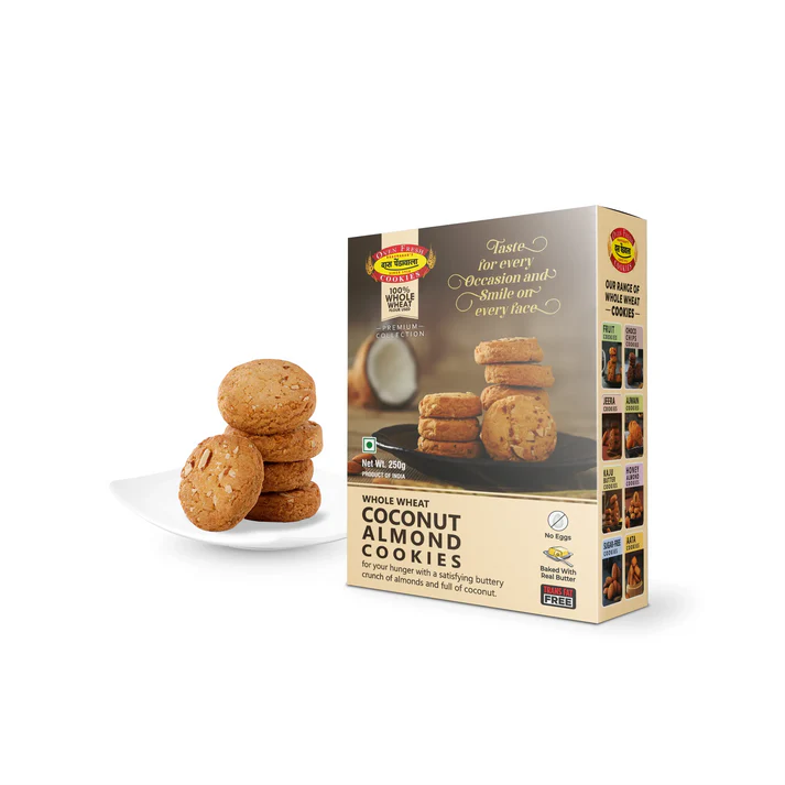 Coconut Almond Cookies [250 Grams]