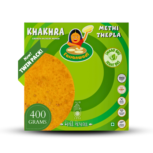 Methi Thepla Khakhra Twin Pack