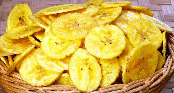 Banana Wafer in Coconut Oil