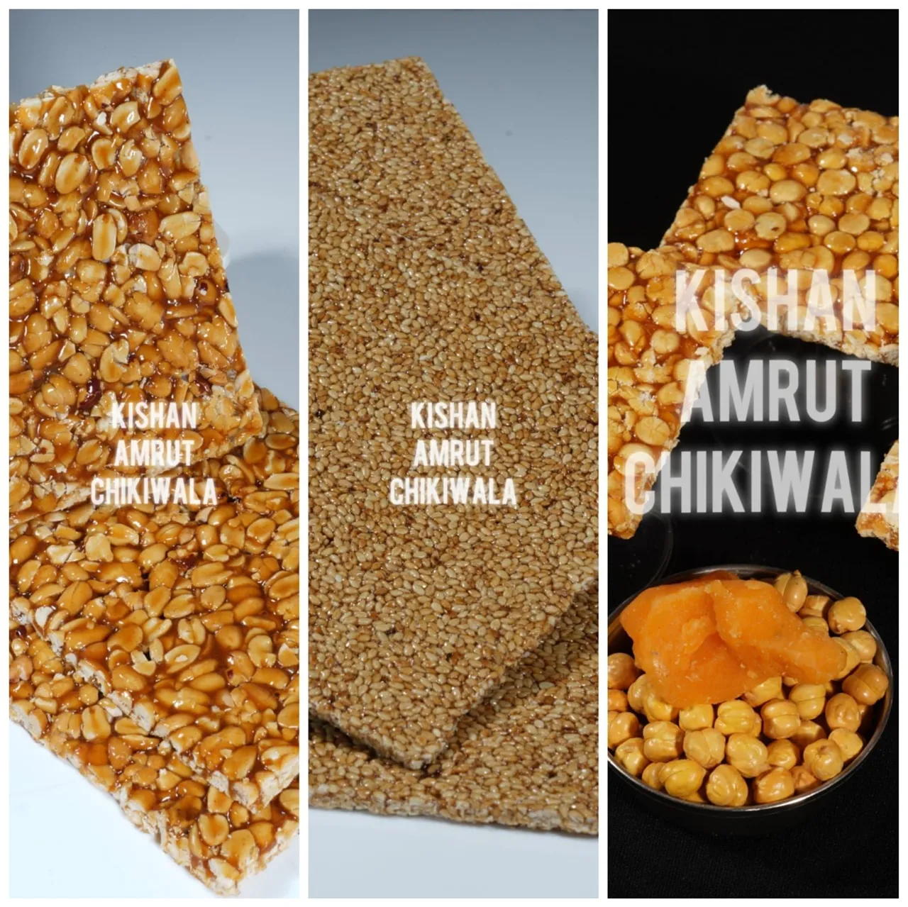 Peanut (Sing) - Chickpeas (Chana) - Sesame (Til)