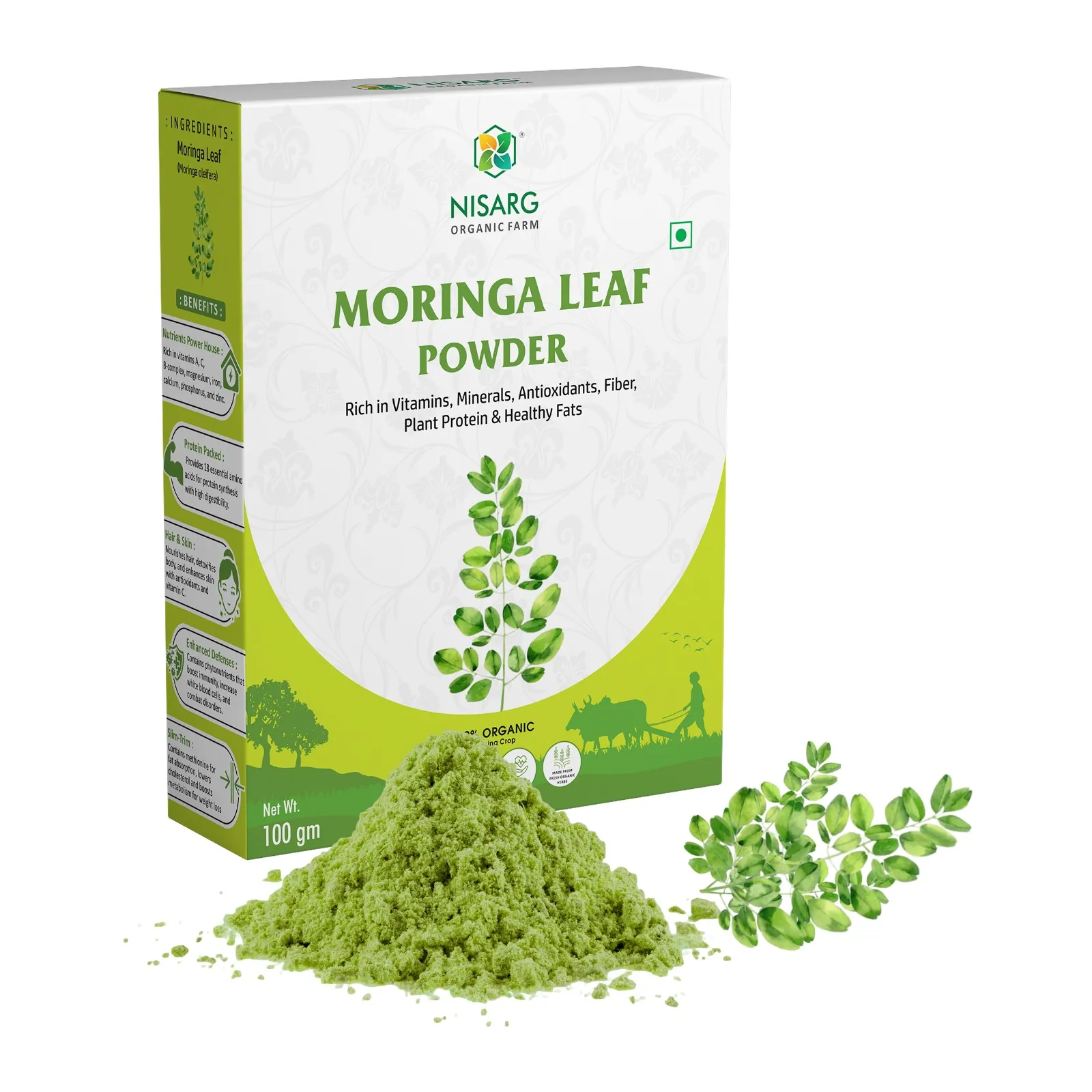 Moringa Leaf Powder | 100 gms