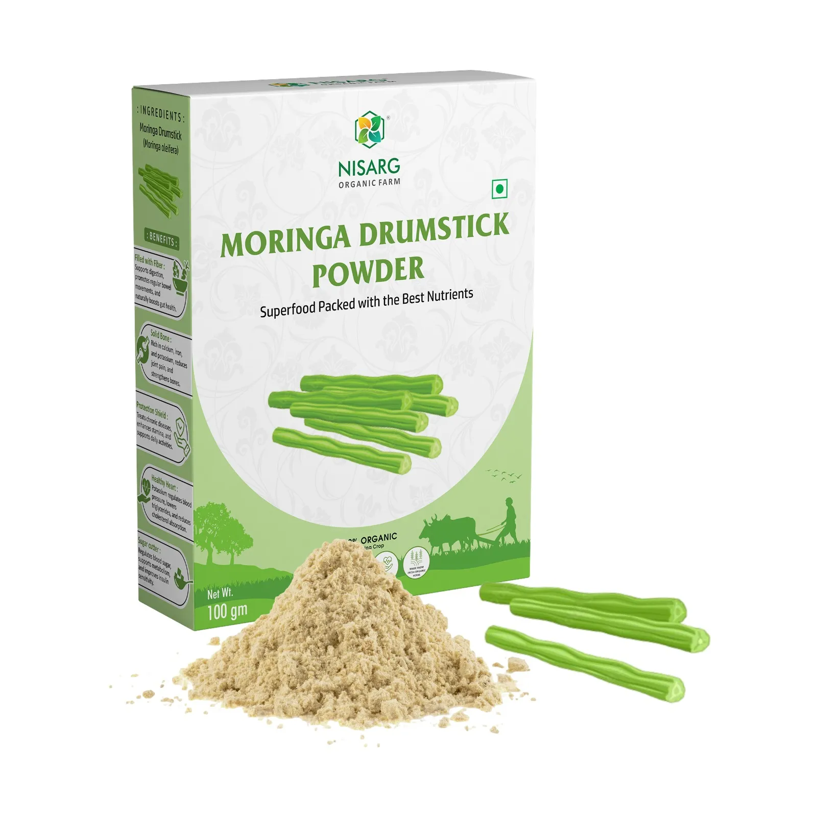 Moringa Drumstick Powder | 100 gms