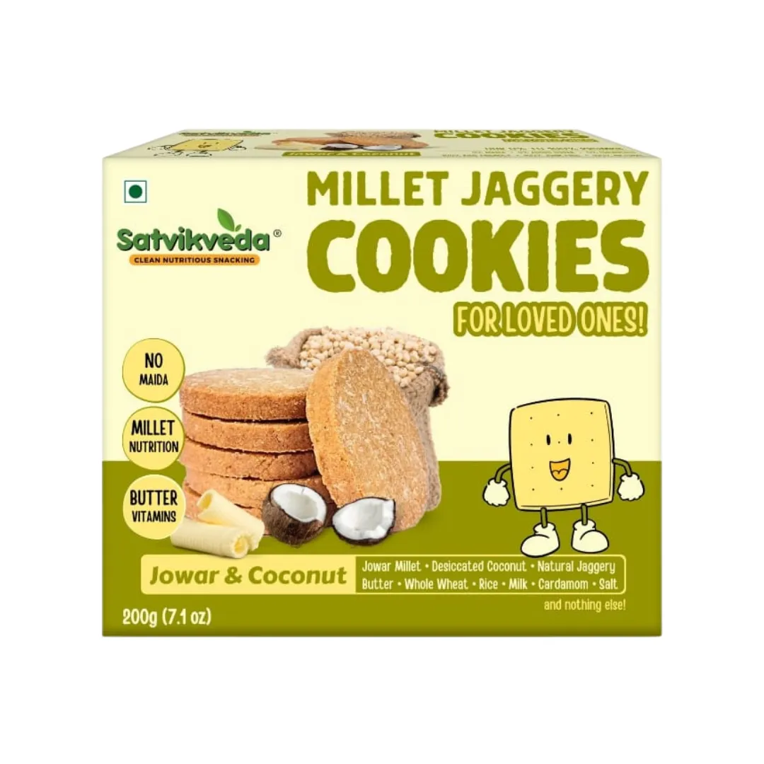 Jowar Coconut Cookies | 200 gms