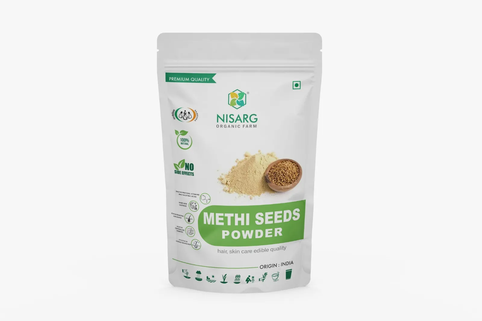 Fenugreek Seeds Powder | Methi Seeds | 100 gms