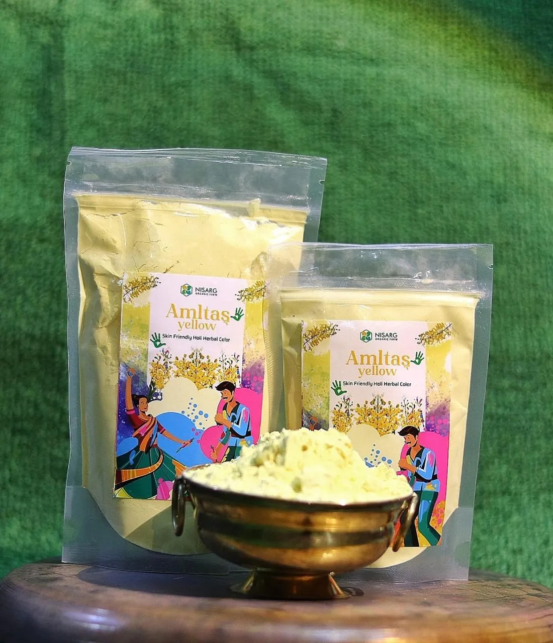 Amaltas Yellow Colour