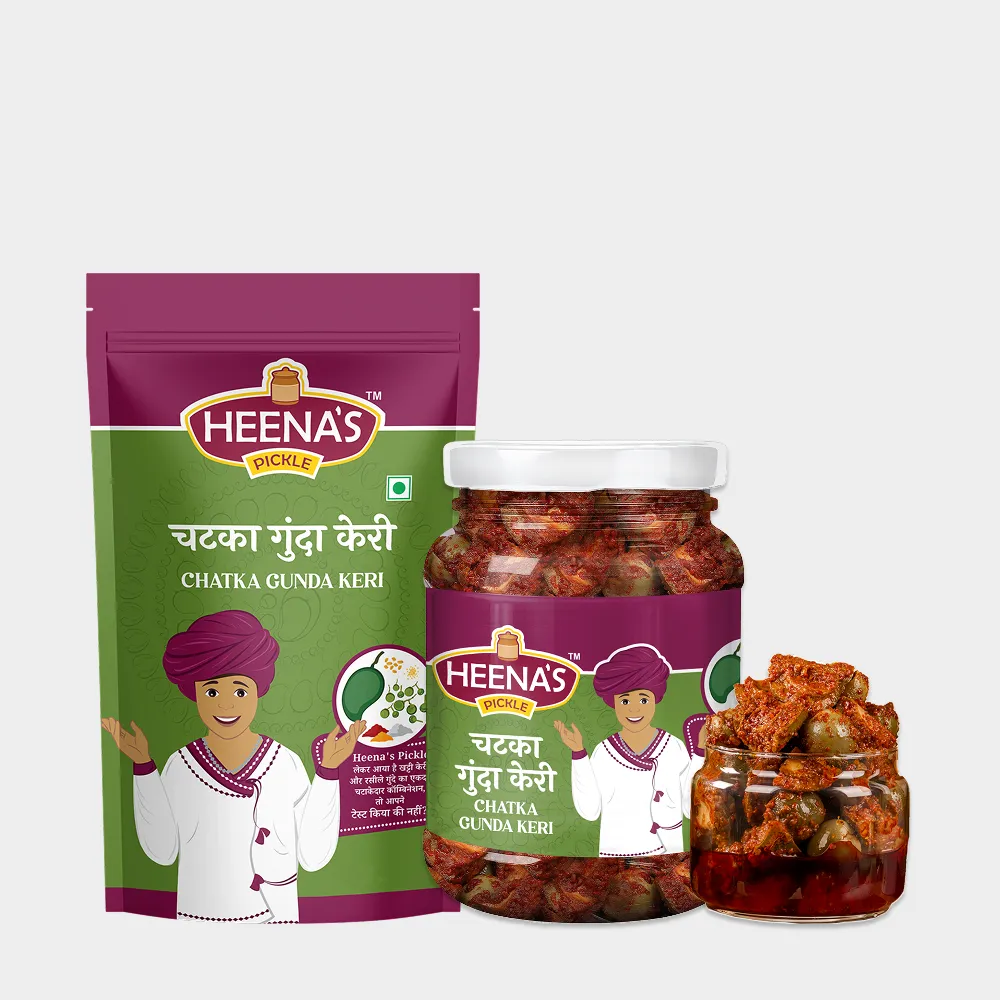 Chatka Gunda Keri Pickle (Sour)