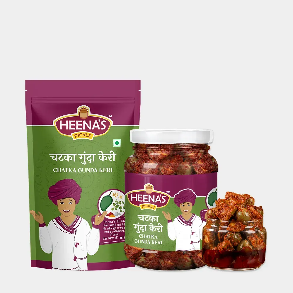 Chatka Gunda Keri Pickle (Sour)