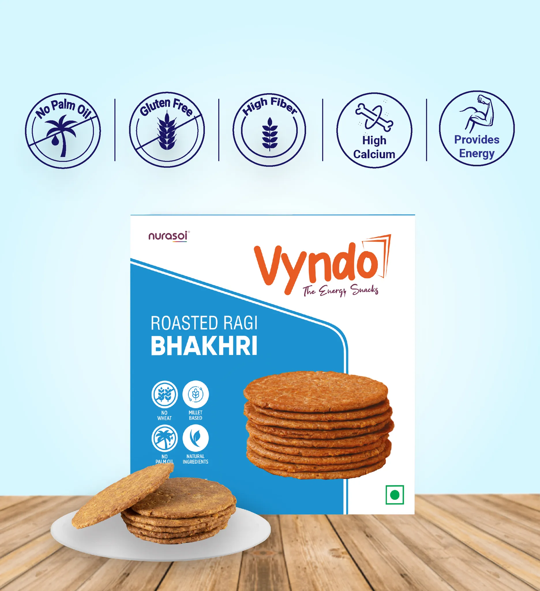 Roasted Ragi Bhakhri