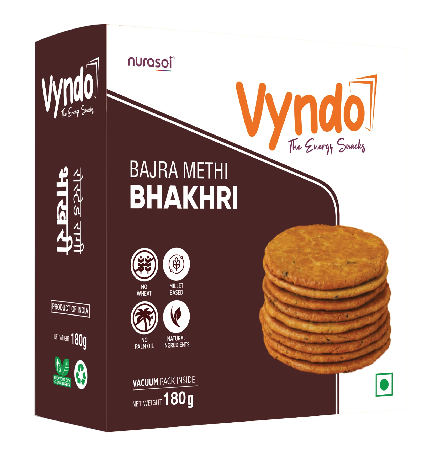 Bajra methi Bhakhri