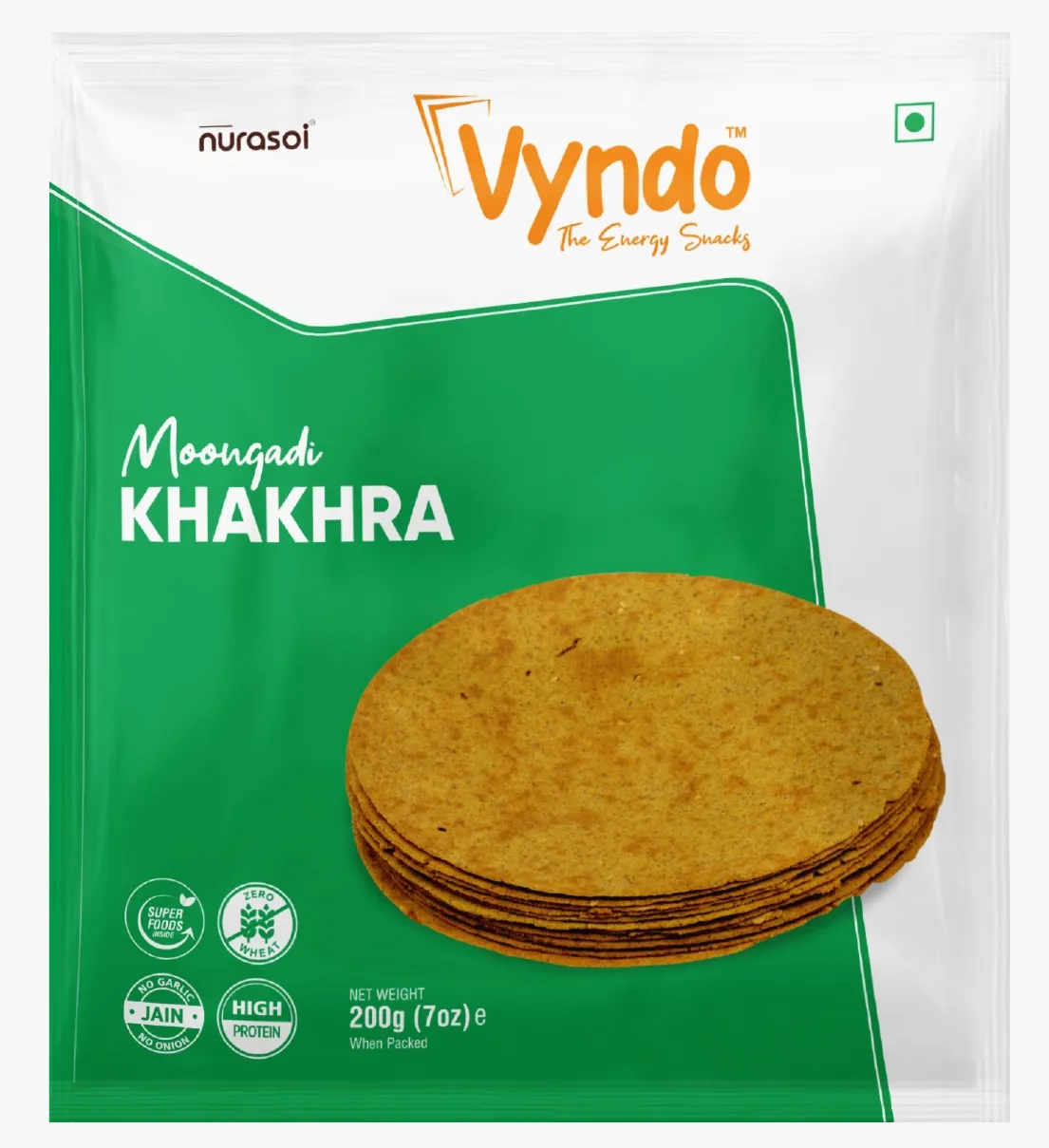 Moongdi Khakhra