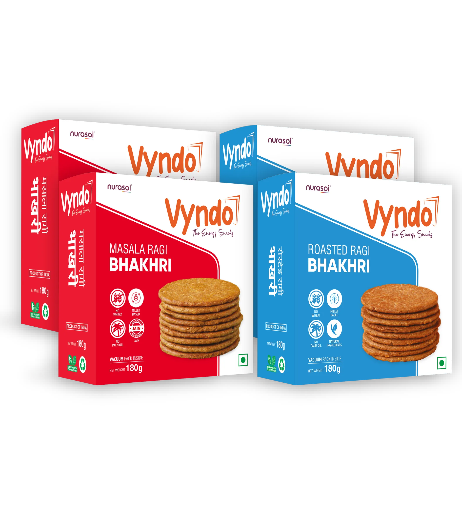 Ragi Bhakhri Combo