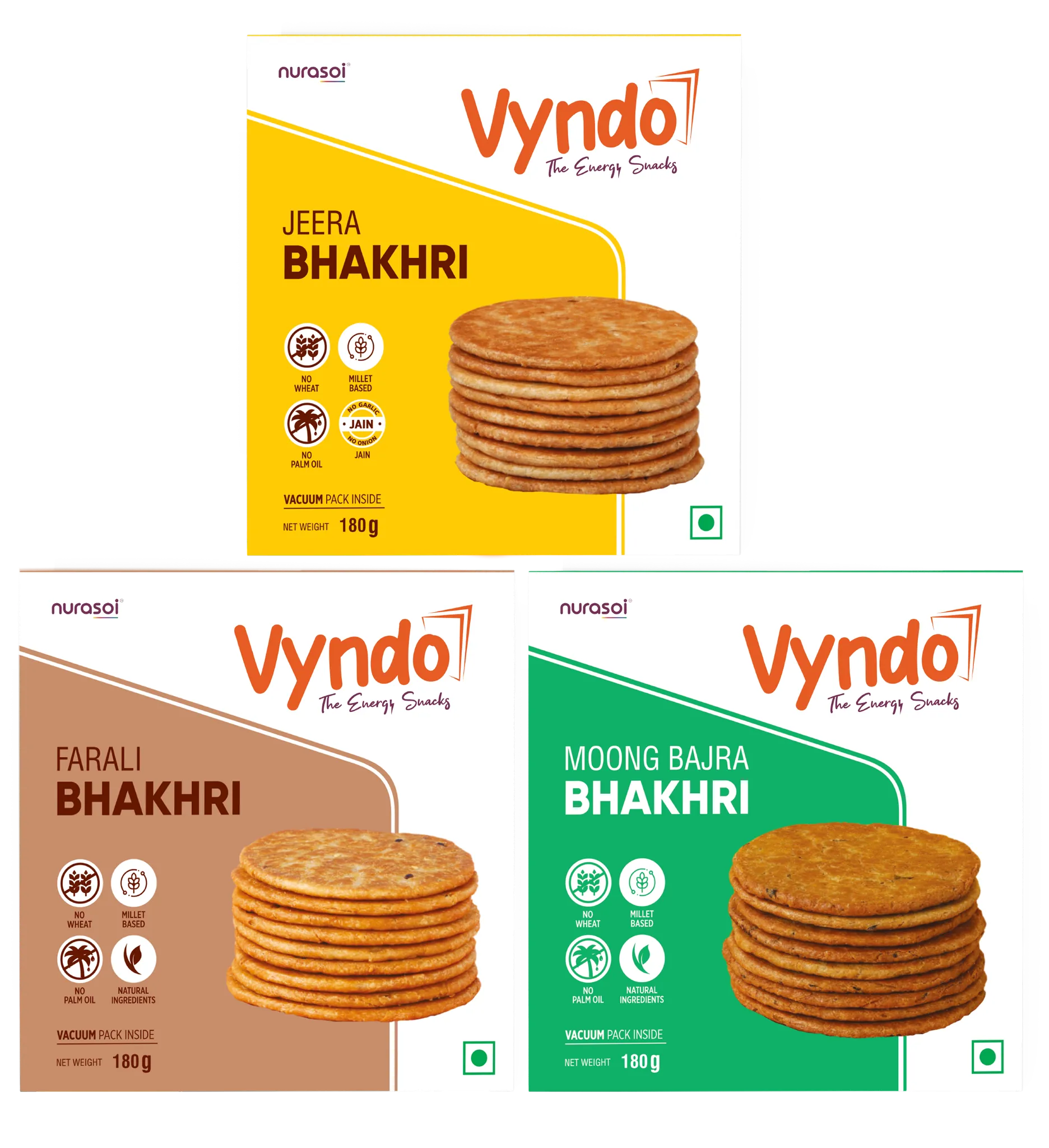 Protein rich Bhakhri Combo