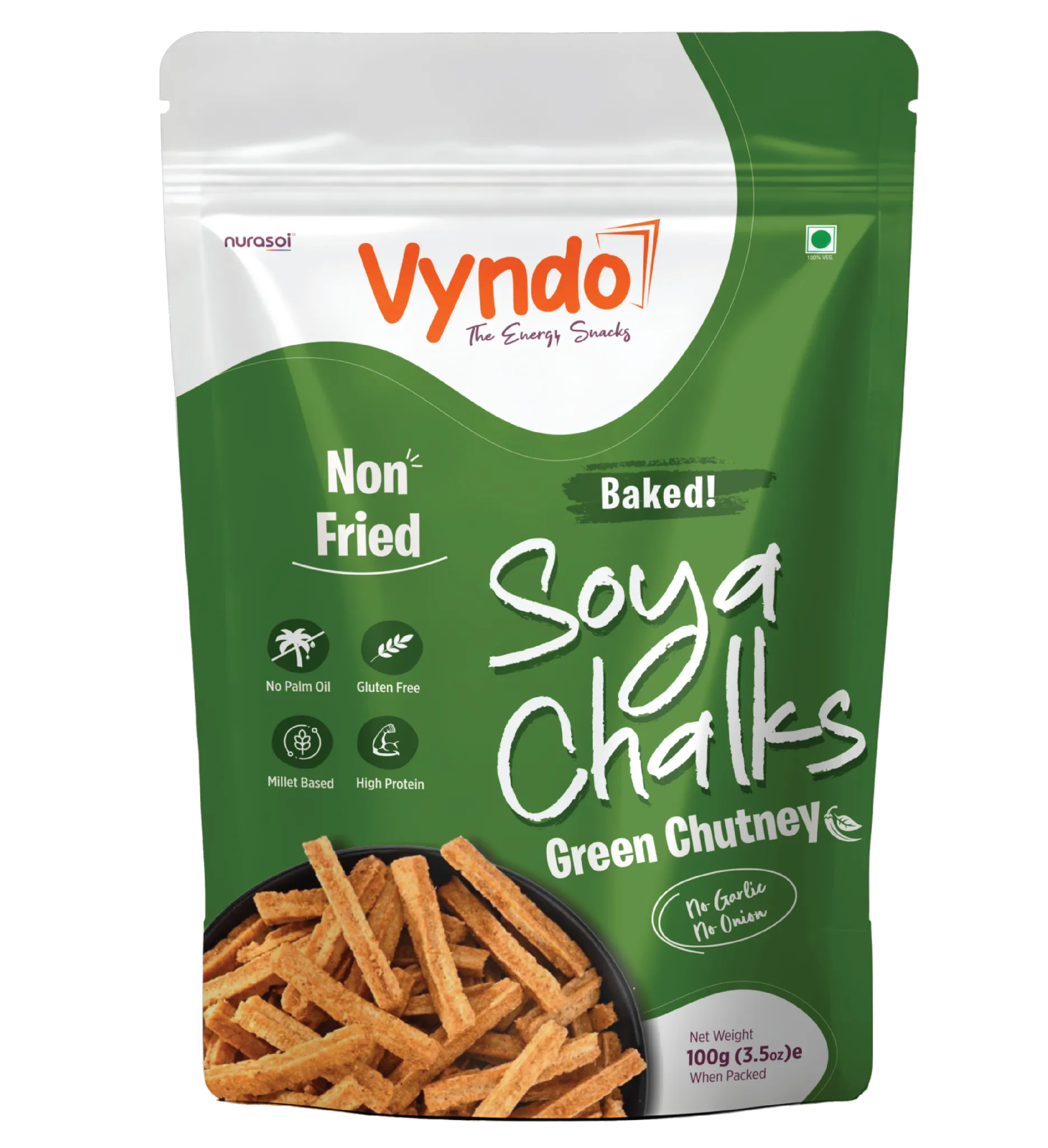 Green Chutney Soya Chalks