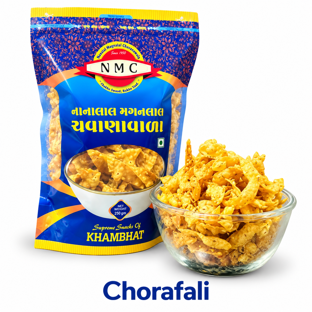 Chorafali Papad by NMC Khambhat