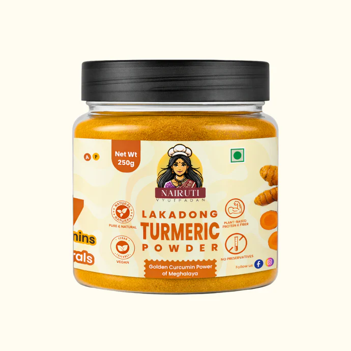 Turmeric Lakadong | 250 gms