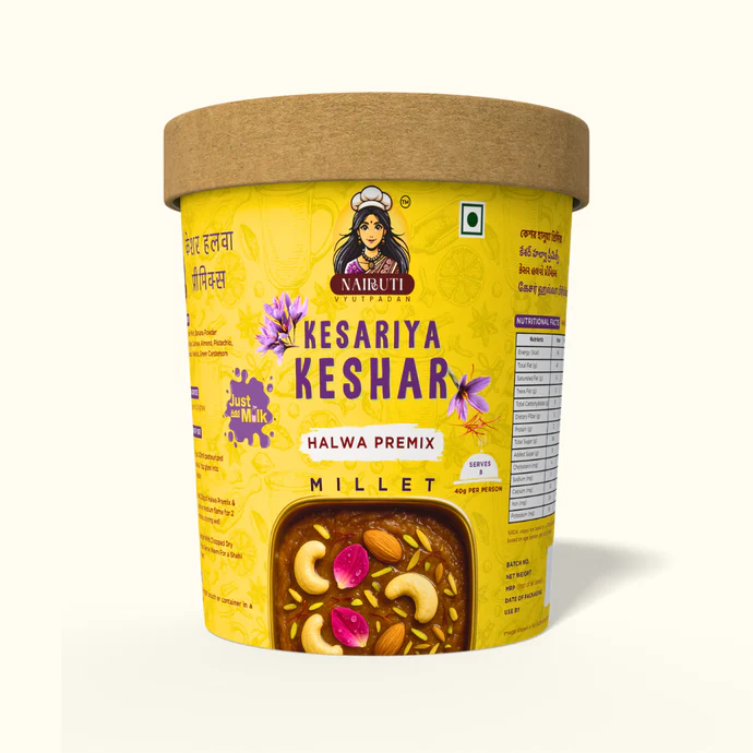Kesariya Kesar Halwa Millet