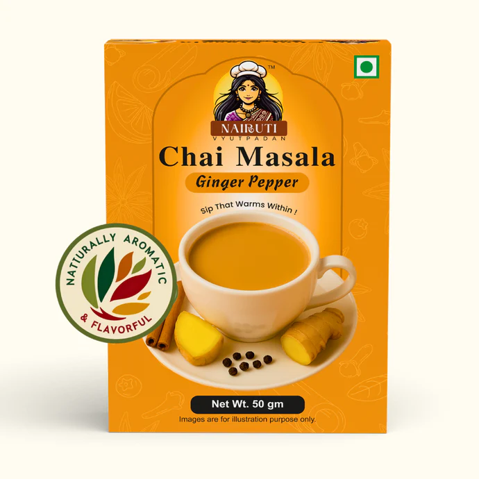 Tea Masala Ginger Pepper | 50 gms