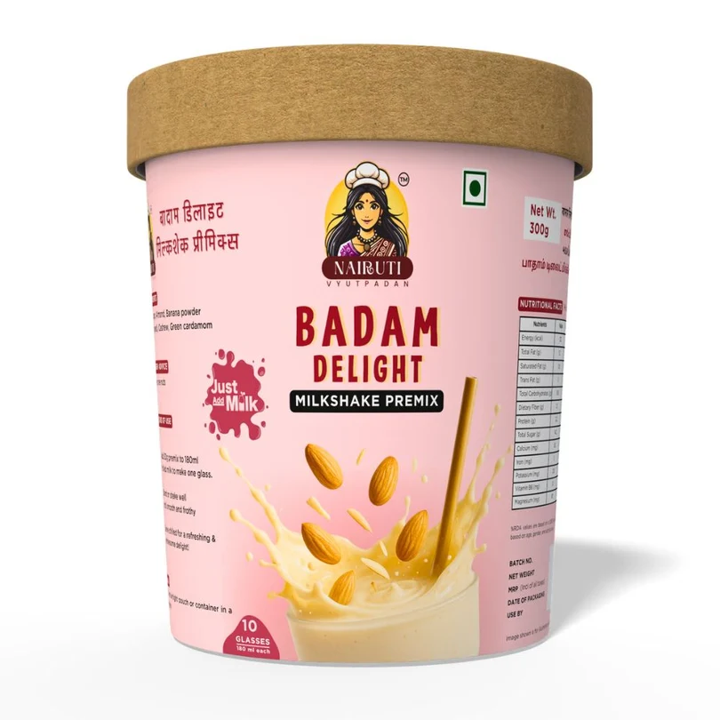 Badam Delight Milkshake Premix | 300 gms
