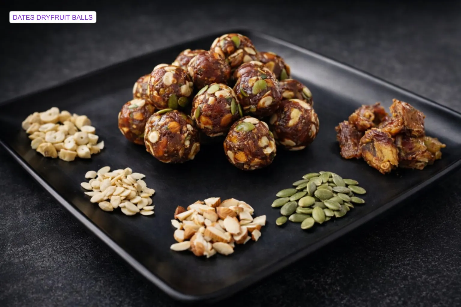 Dates Dryfruit Balls