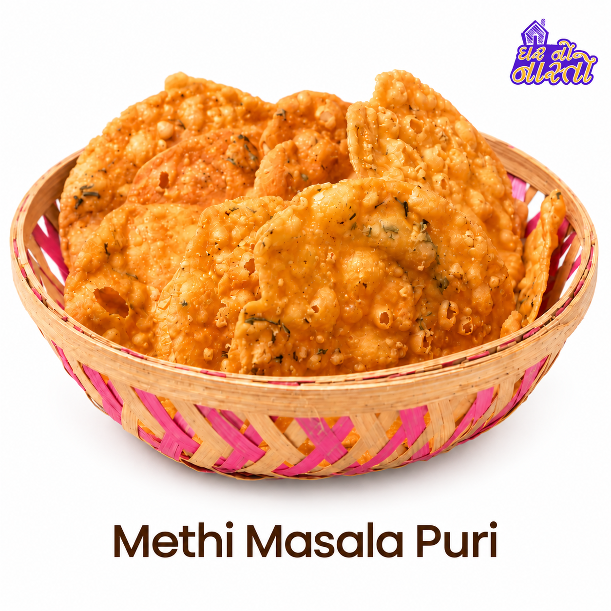 Methi Masala Puri by Ghar No Nasto