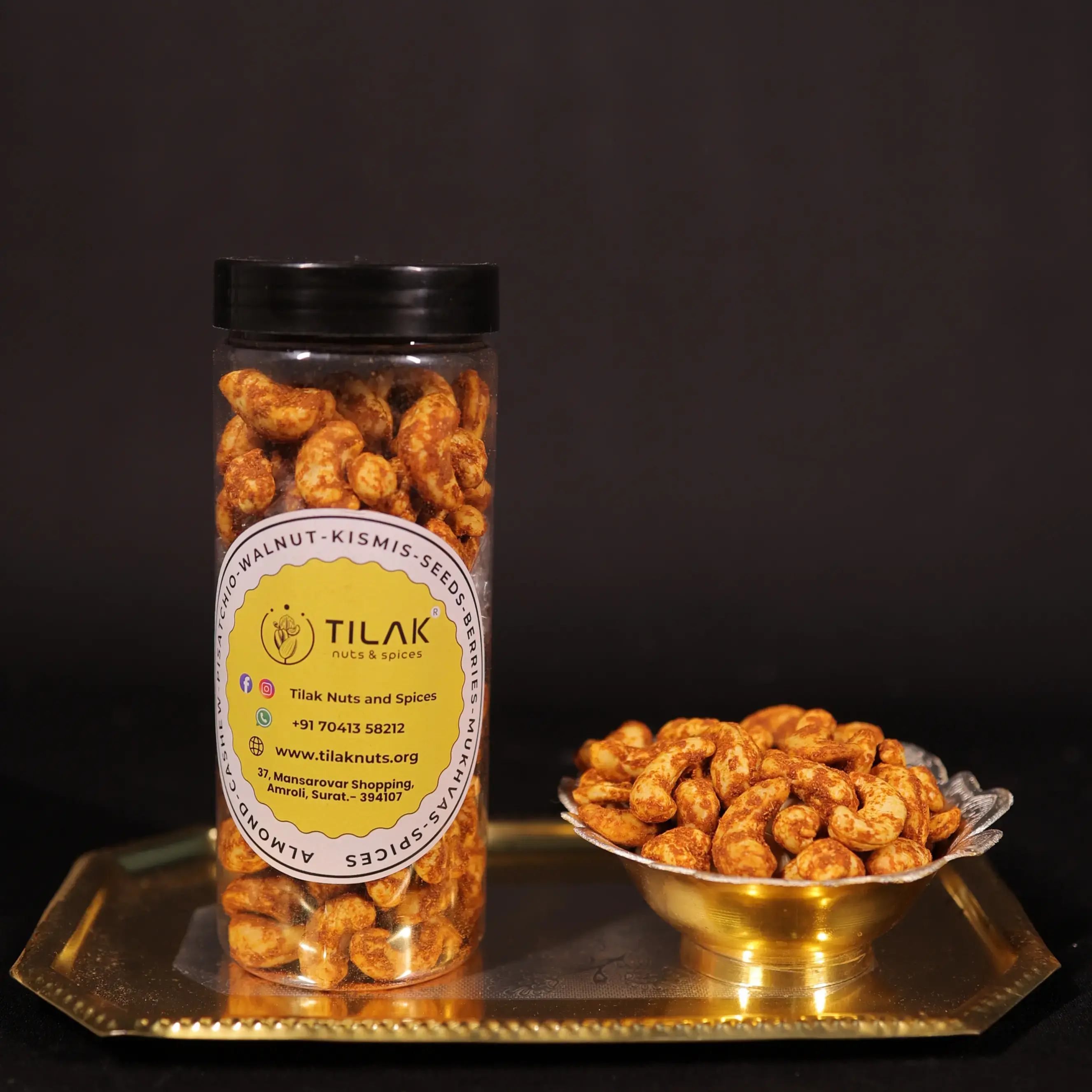 Masala Cashew | Kaju Peri Peri