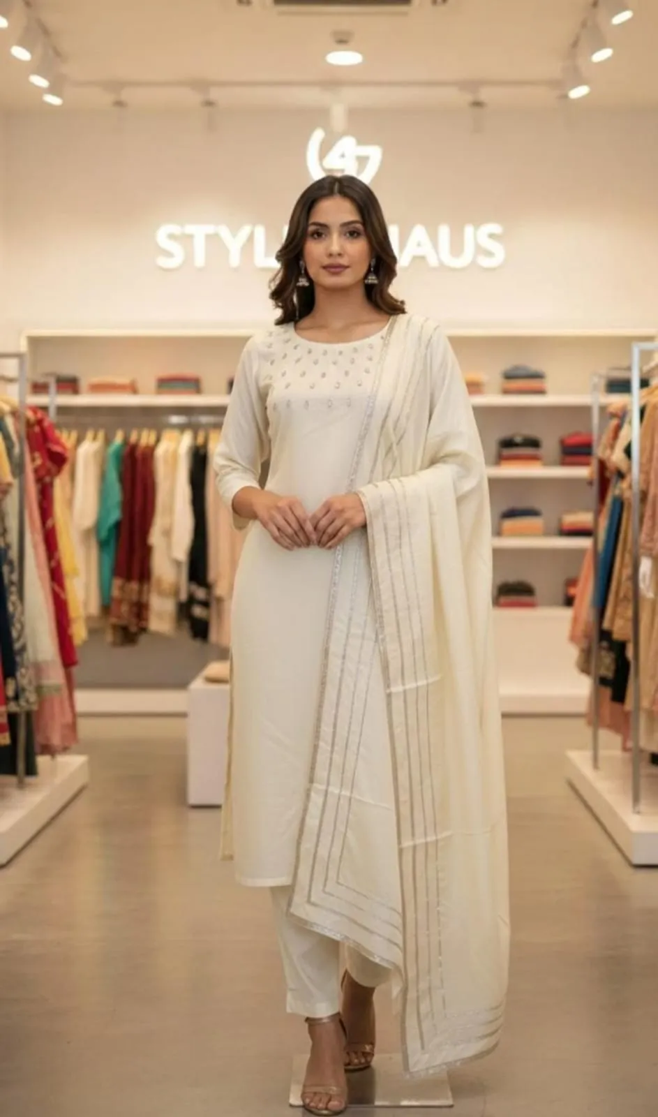 Pure Cotton Suit