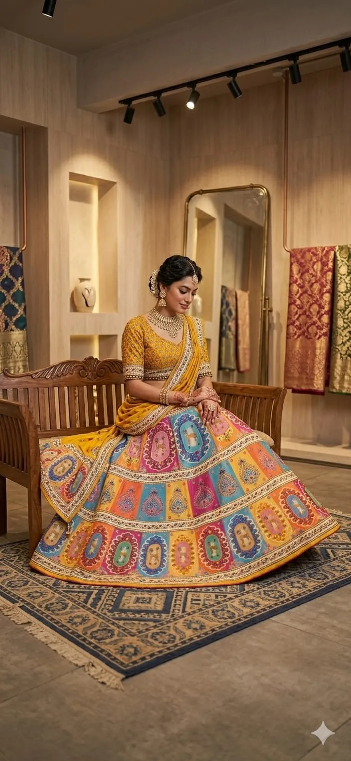 AAriwork Lehnga