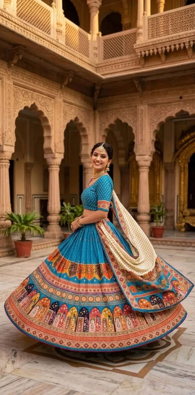 Festive Lehnga