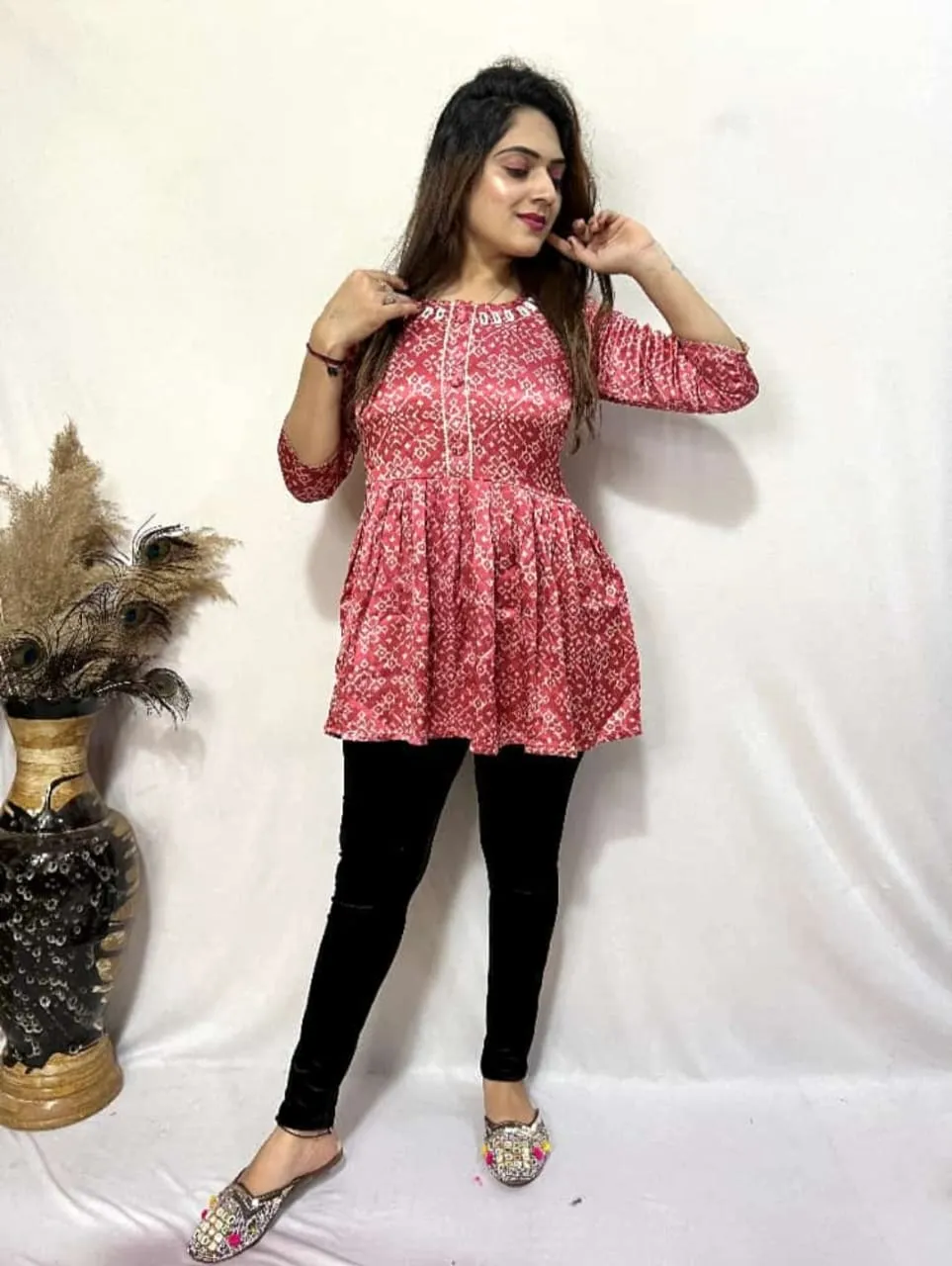 Gji silk Tunic