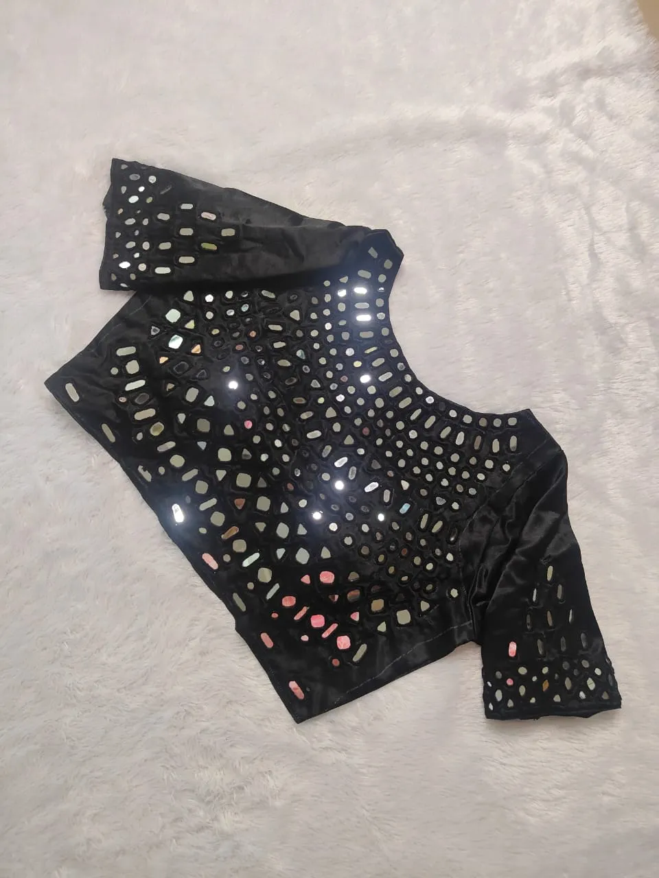 mirror blouse