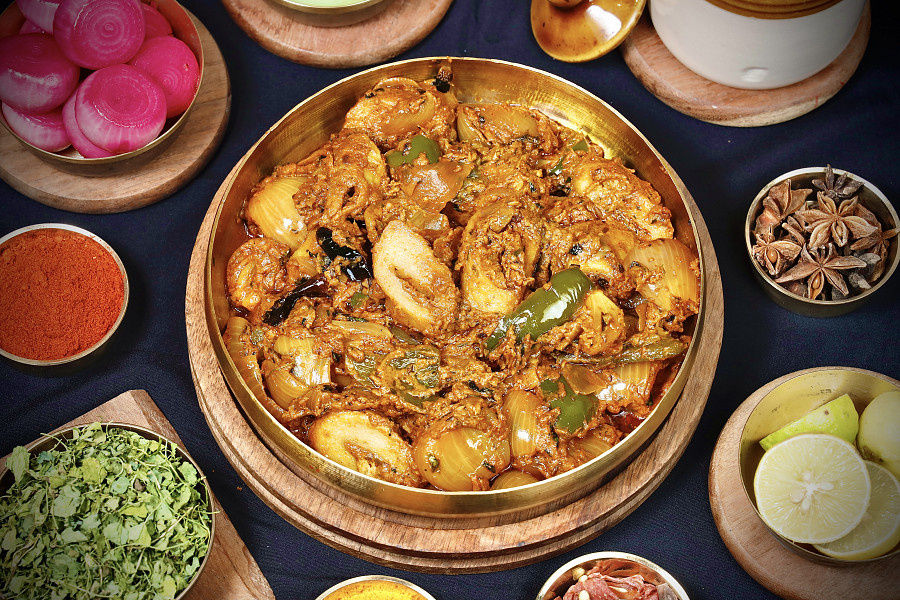 Chaap Kadhai Masala