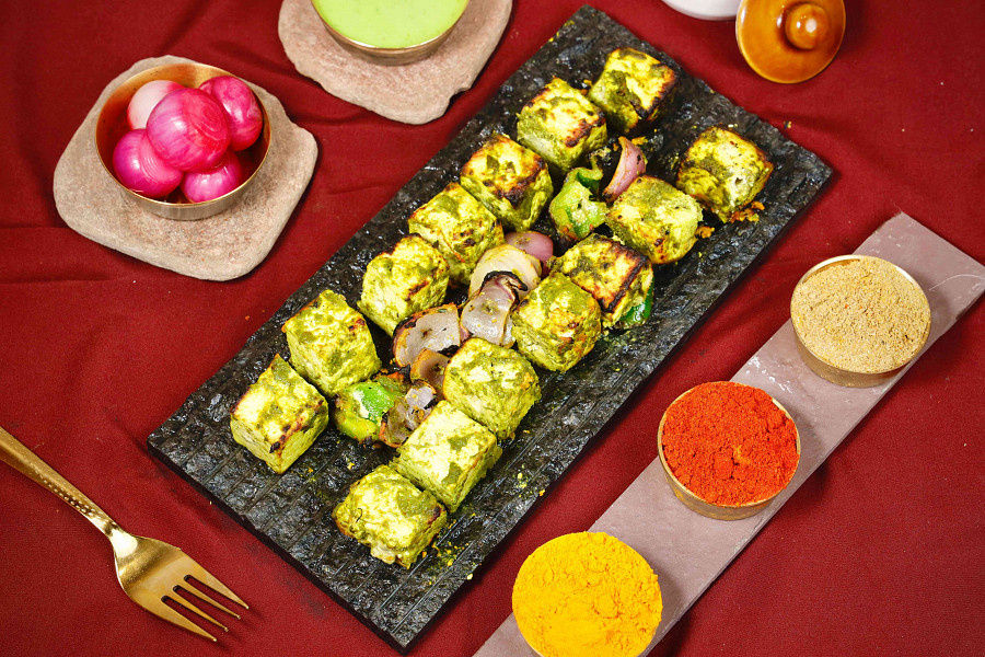Hariyali Paneer Tikka