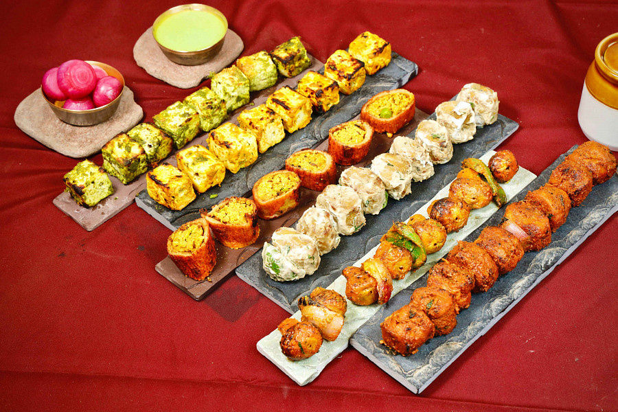 Veg Platter [6 Boxes][65 Pcs] Serves 5-6
