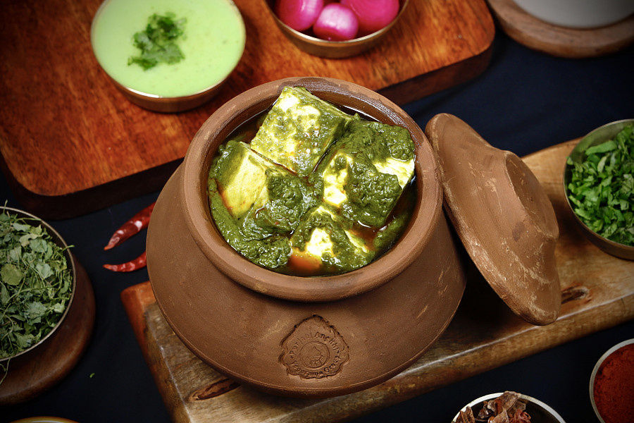 Matki Palak Paneer (serves 1-2)