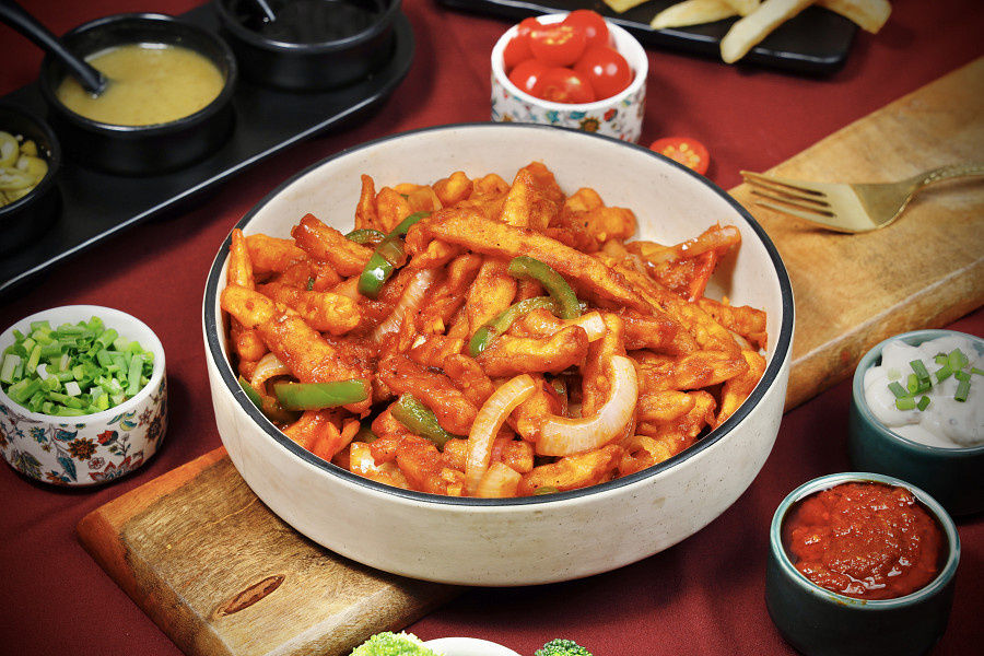 Chilli Potato [Serves 1-2]