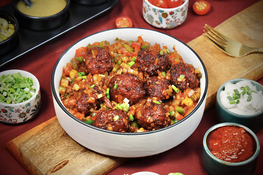 Veg Manchurian Dry