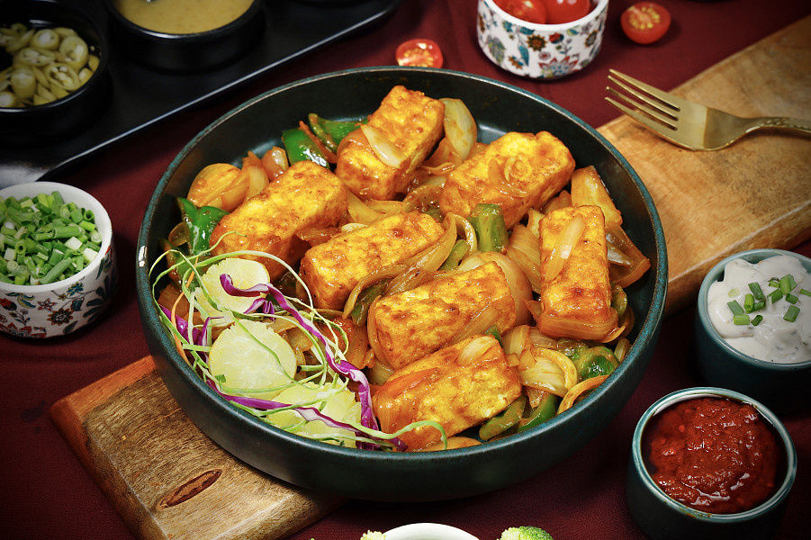 Lemon Paneer Dry