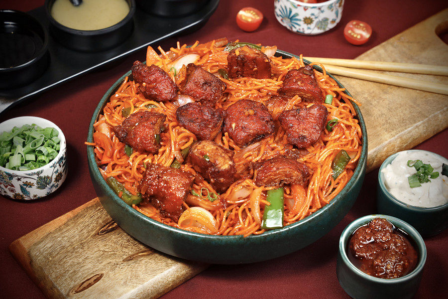 Chaap Chowmein {desi Style}