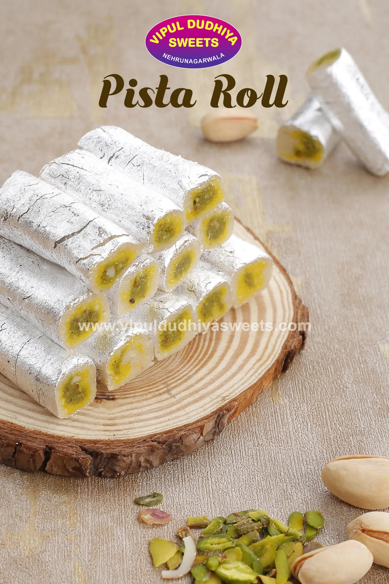 Pista Roll by Vipul Dudhiya