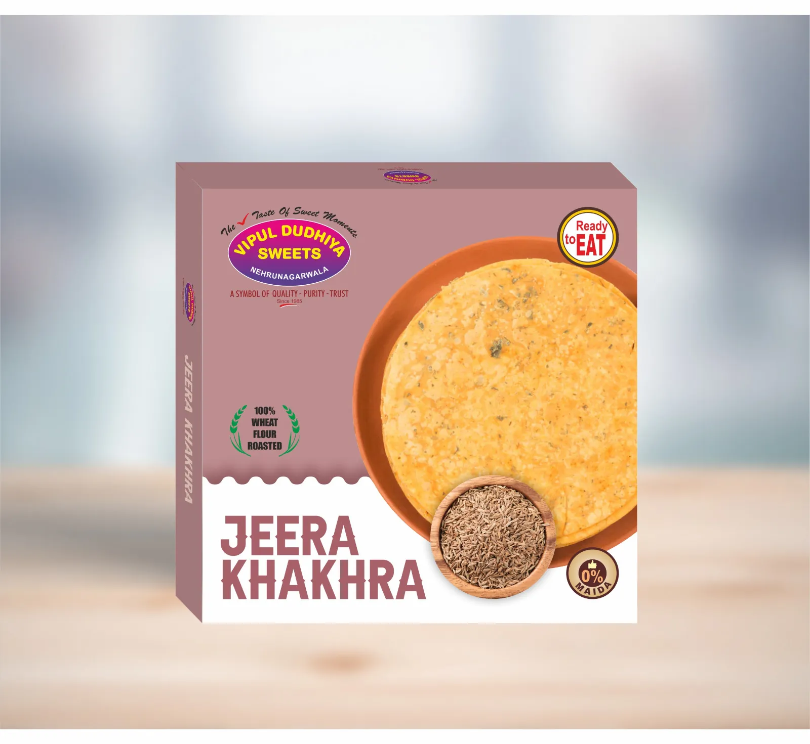 Jeera Khakhra by Vipul Dudhiya