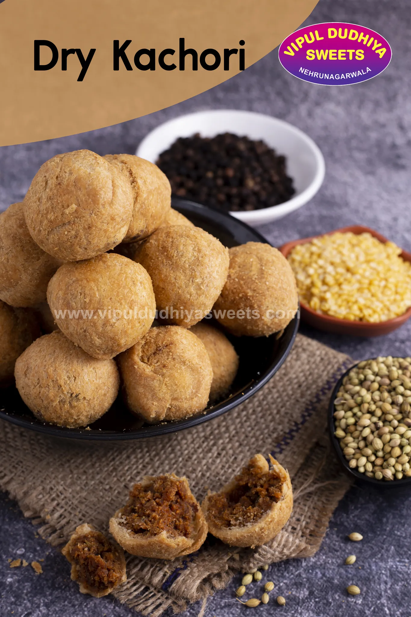 Dry Kachori by Vipul Dudhiya