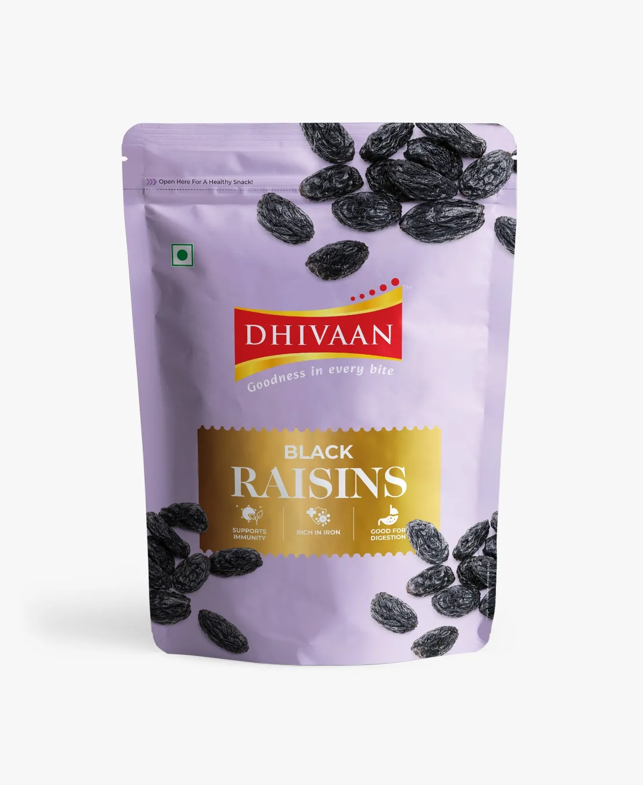 Black Raisins Jumbo by Dhivaan | 250 gms