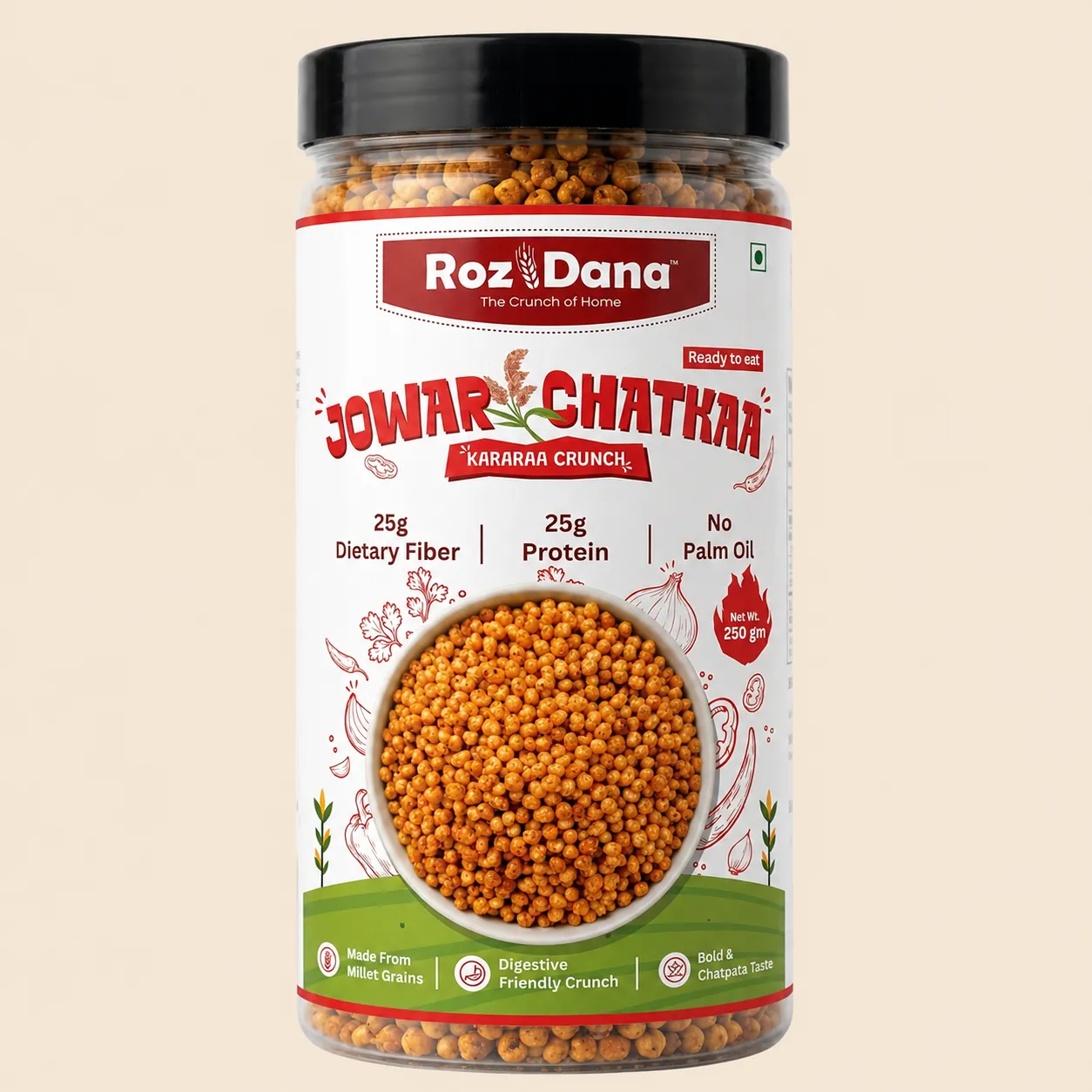 Jowar Chatkaa - Karara Crunch