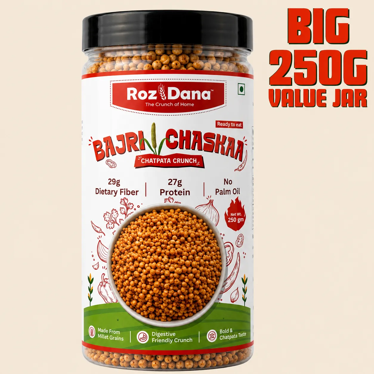 Bajri Chaskaa - Chatpata Crunch