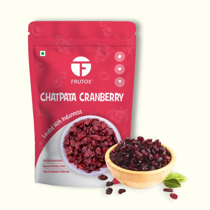 Chatpata Cranberry | Sweet, Tangy & Spiced Dried Cranberries