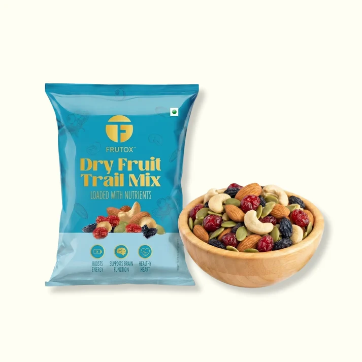 Classic Dry Fruit Trail Mix | Nuts, Seeds & Dried Fruits | Chatpata Seasoning | 35 gms