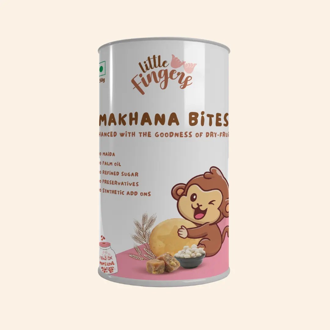 Makhana Bites Cookies | Multigrain Dry Fruit & Cardamom Cookies | 150 gms